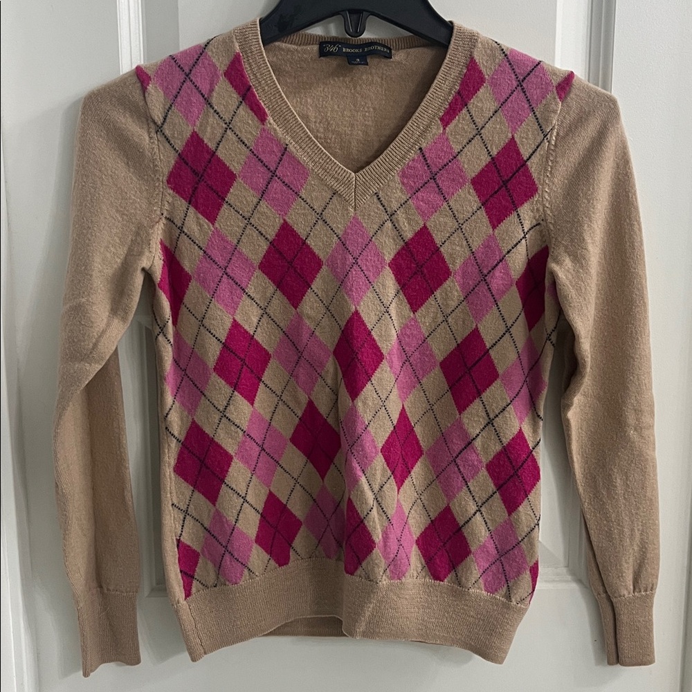 “346” Brooks Brothers V-Neck Sweater